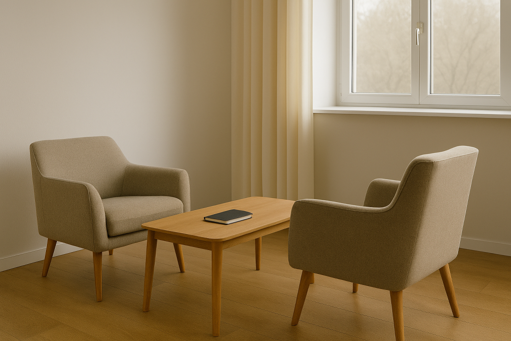 Espacio de trabajo para psicoterapia y evaluación psicológica